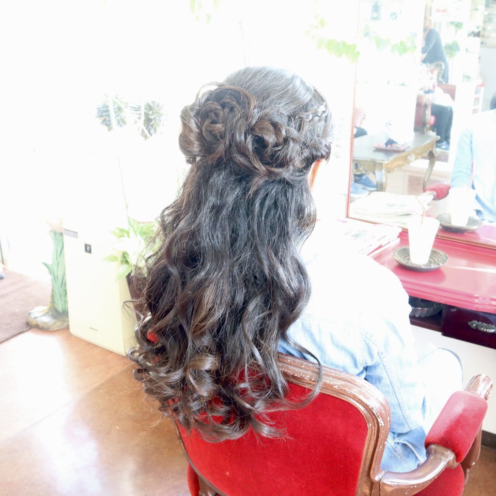 ヘアアレンジ(ロング)